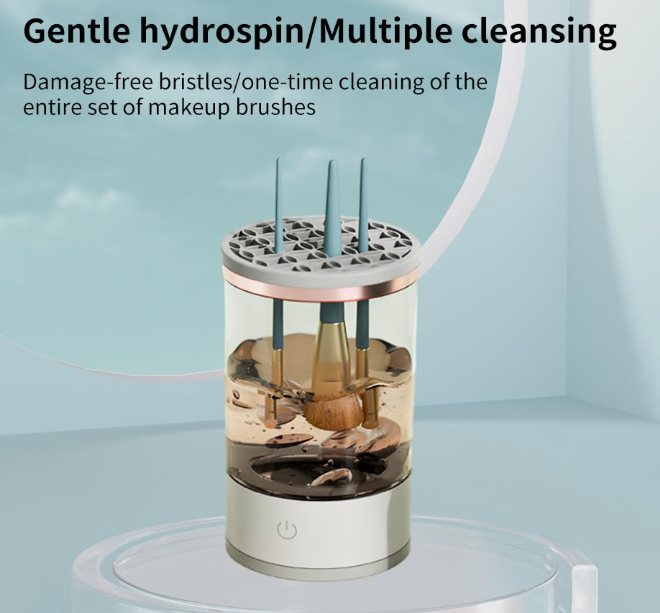 Nanomolecule cleaning technology automated all-in-one multi-functional makeup cleaning machine