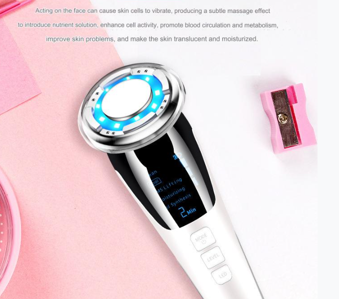 Photon skin rejuvenation cold and hot introduction device