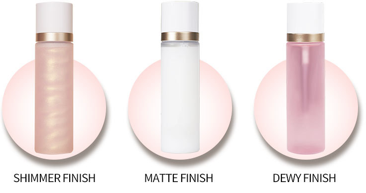 Oil-controlling, hydrating, non-removing, pearlescent matte makeup setting spray