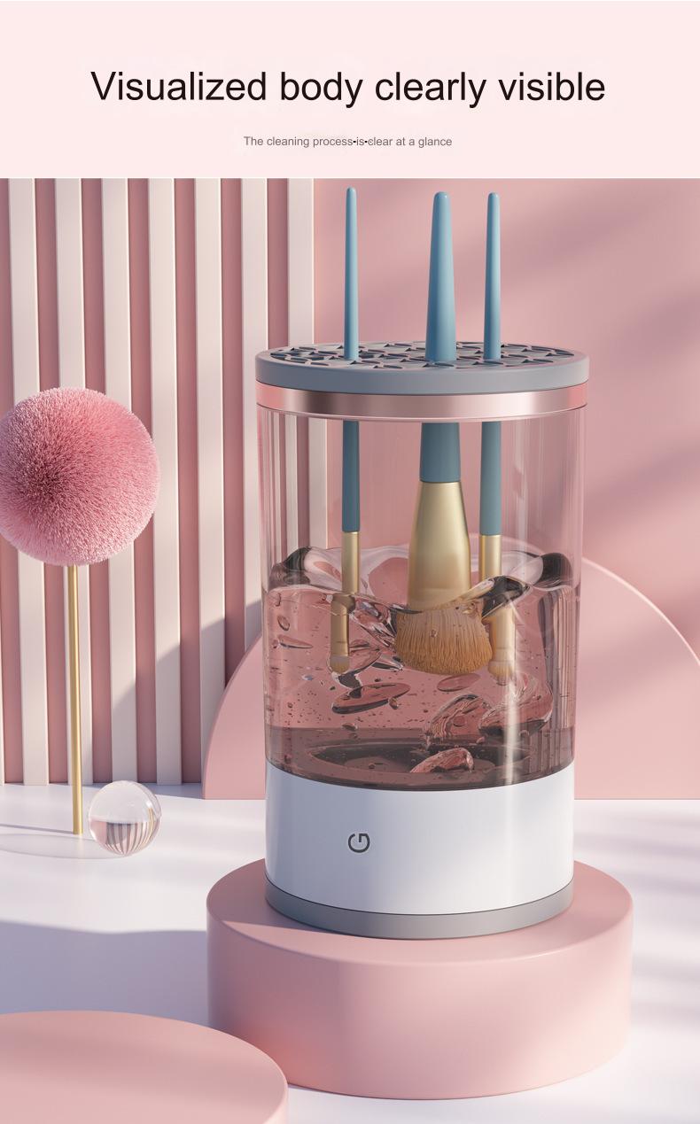 Nanomolecule cleaning technology automated all-in-one multi-functional makeup cleaning machine