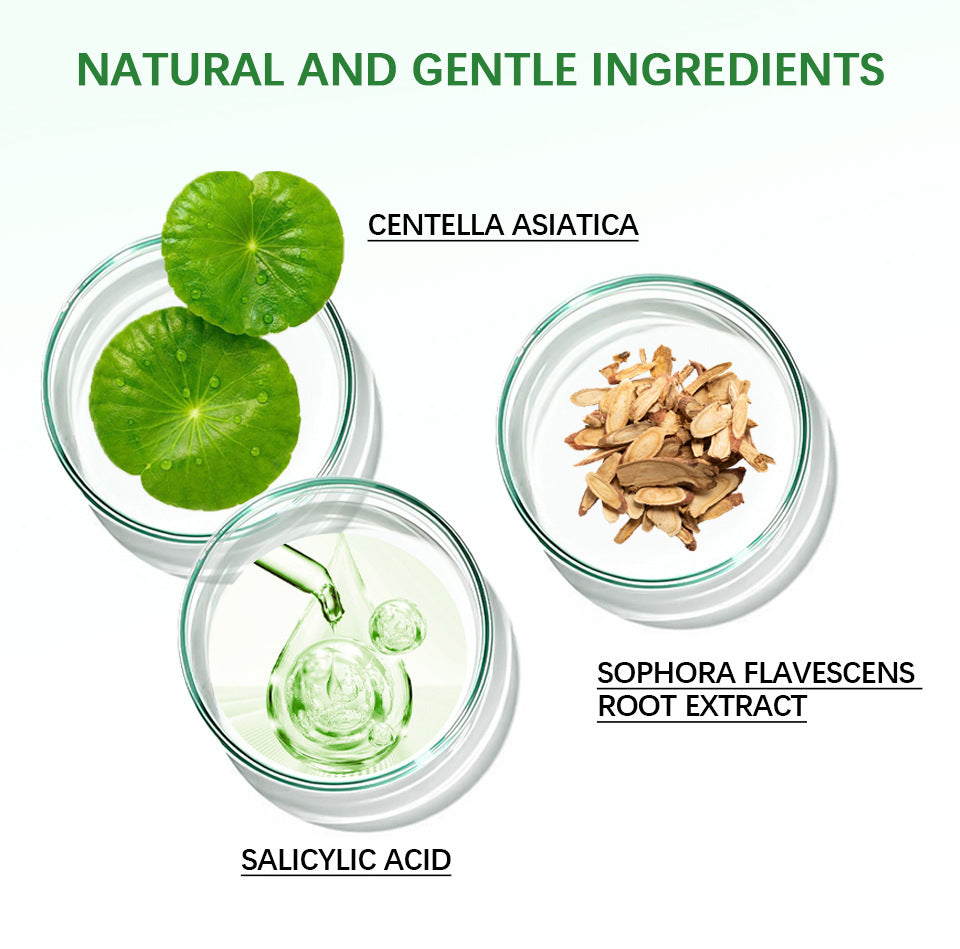 Centella asiatica extract pore shrinking, anti-inflammatory and acne repair solution